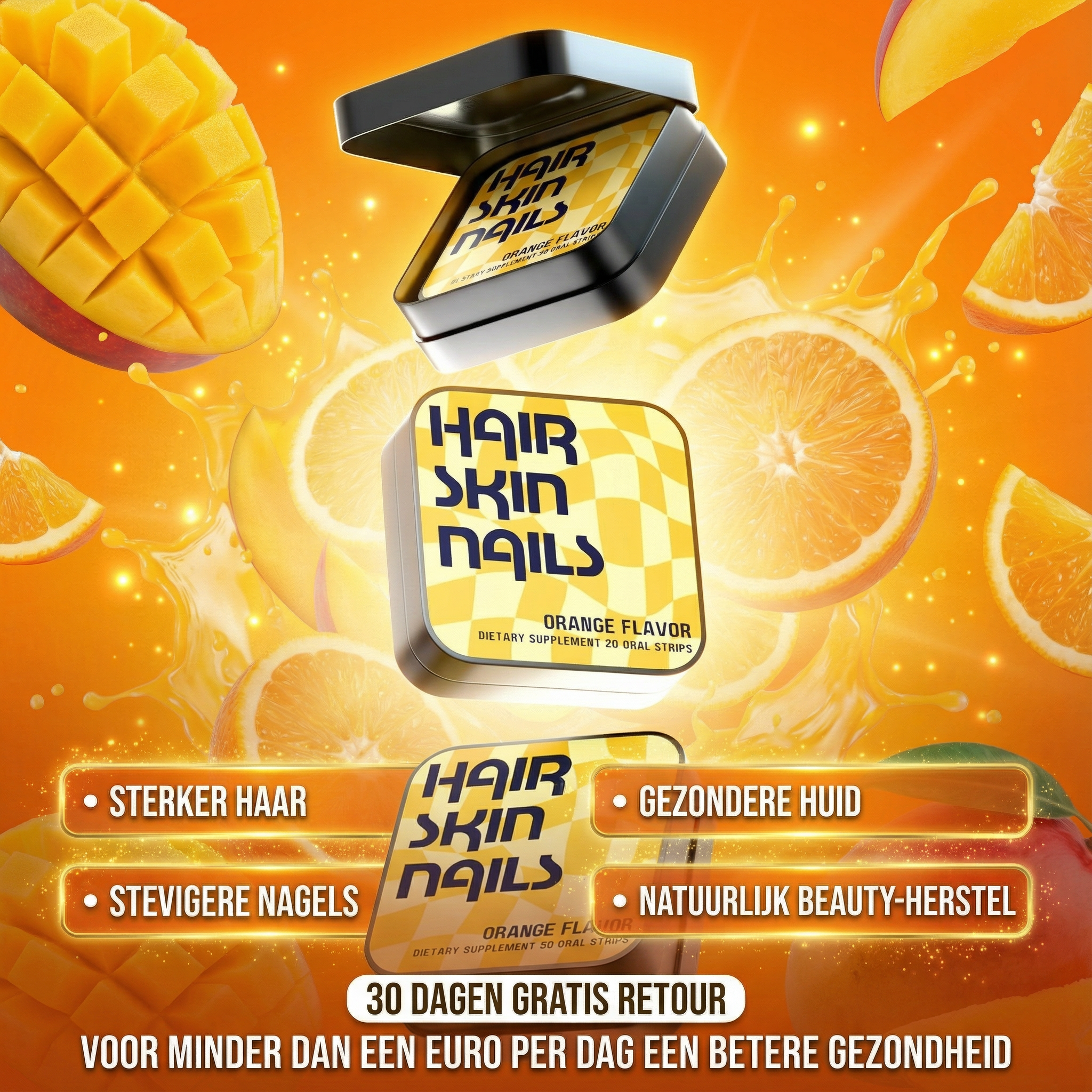 Hair, Skin and Nails Strips