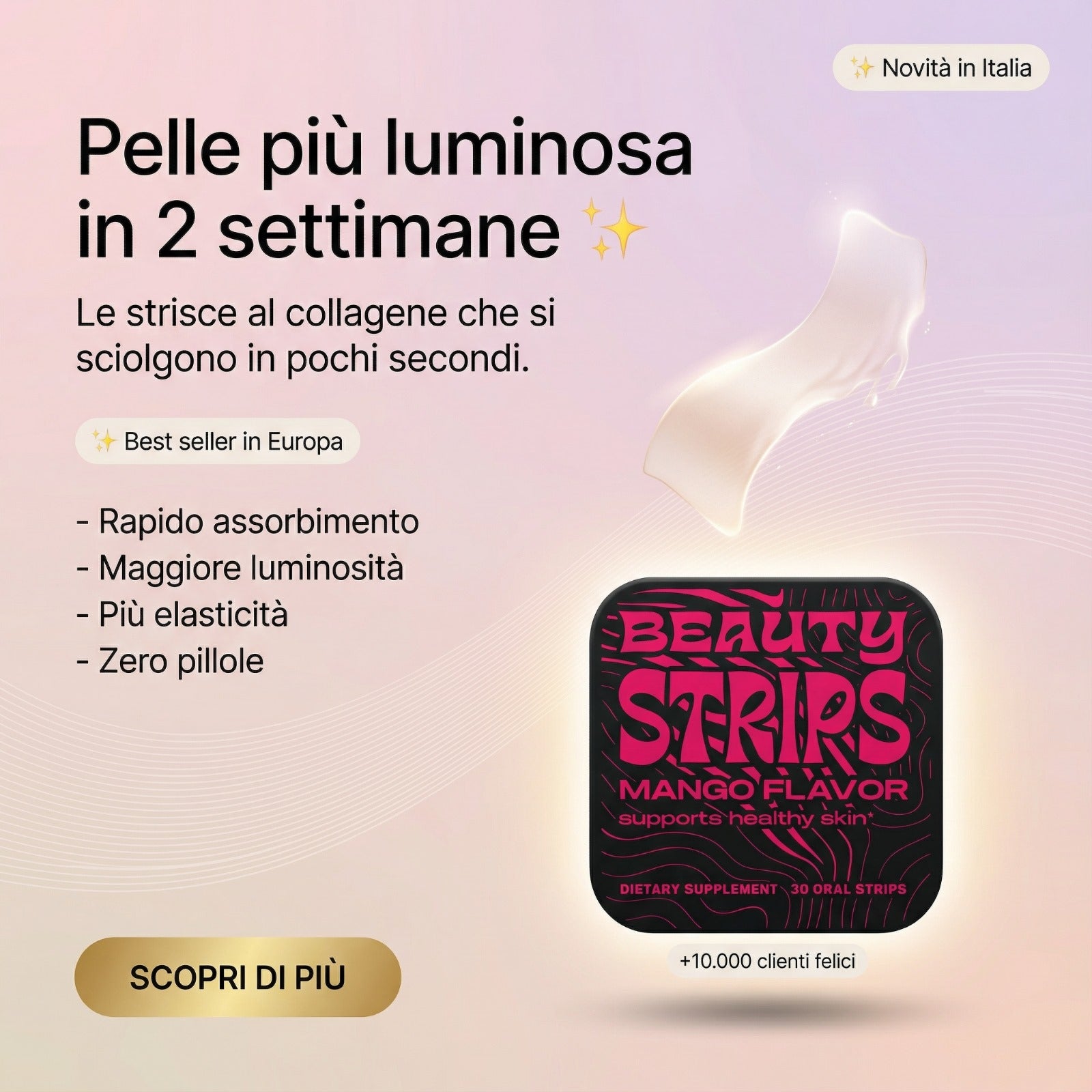 Schoonheids- en collageenstrips